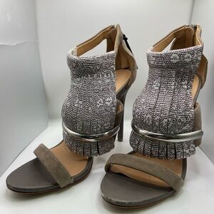 L.A.M.B Taupe Heel
